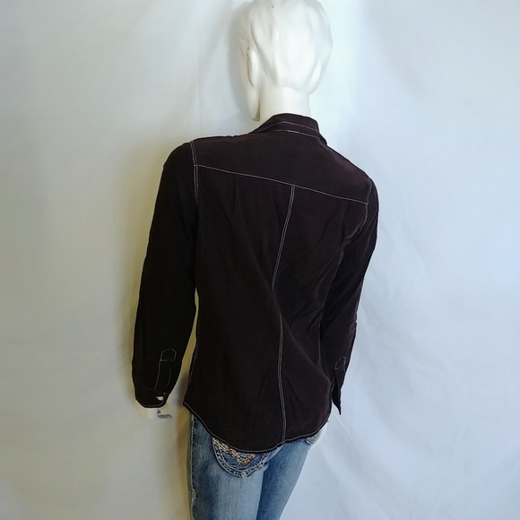 Frank & Eileen Barry Corduroy Button Down Shirt - Picture 4 of 8